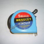 Meteran Tukang / Roll Meter 5 Meter x 25mm Wessley